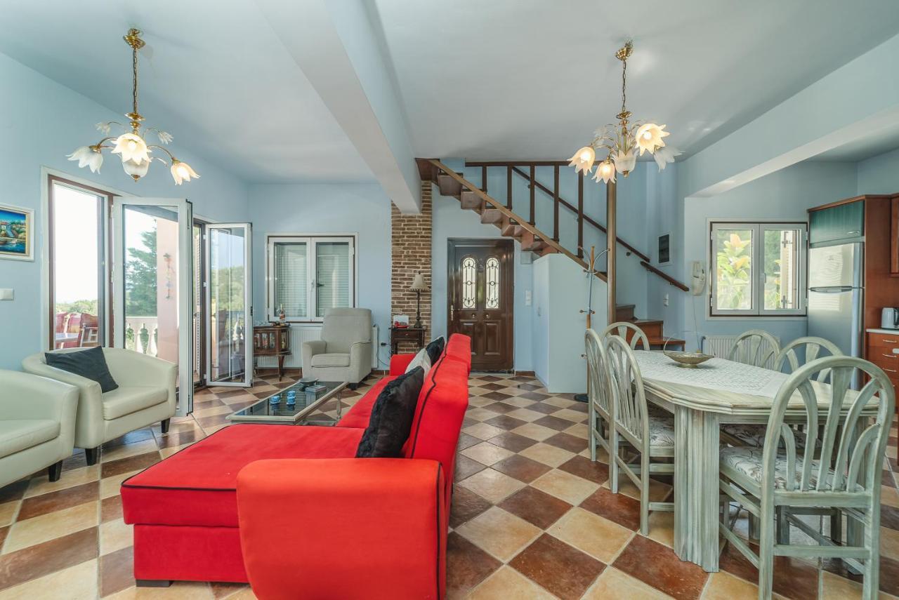 Villa Panorea อาโยส นิกีตัส ภายนอก รูปภาพ